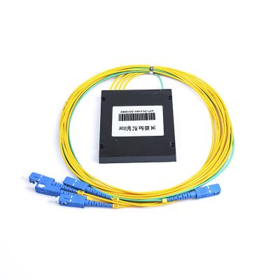 China FTTX Systems / PON Networks / CATV Links / Optical Coupler Fiber Optic Splitter Machine 1*8 BOX fiber optic splitter and PLC optical signal distribution fiber splitter for sale