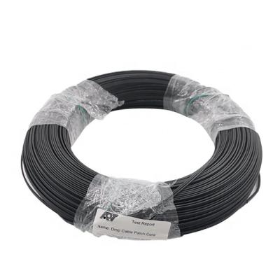 China HIGH QUALITY FTTX GJXH GJXCH 1,2,4,6,8,12 hollow FTTH indoor/outdoor flat fiber ftth drop cable fgjyxfch g657 for sale