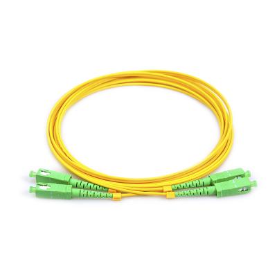 China High Quality Indoor FTTH Fiber Patch Cord Drop Cable FTTB FTTC SC/APC-SC/APC Twin-Core for sale