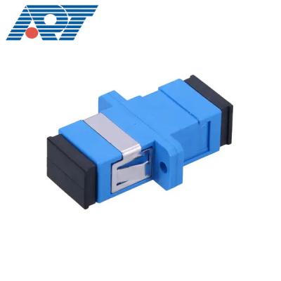 China PVC Female SC Adapter SC PC Fiber Optic Adapter Simplex Duplex Female To Female for sale