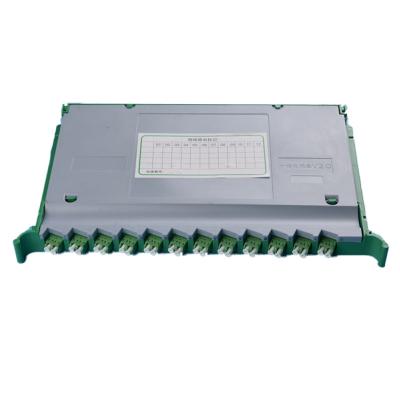 China For Patch Panel 24 Core Fiber Optic Splice Tray With Adapter And Pigtail for sale