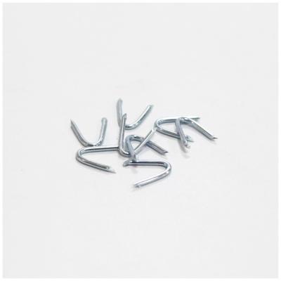 China BRAD Wholesale U Shape Nail Barrier Staples Barbed Shank U Joint Wire Nail U Type Nail for sale