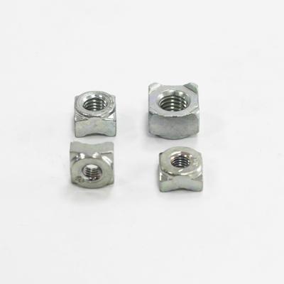 China Healthcare Weld Nuts Square Spot For Hex With Seal Plain Carbon Steel Weld Nut for sale