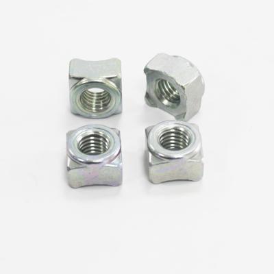 China Fast Delivery Hex Titanium Health Care Nuts Weld Maker Plain Carbon Steel Weld Nut for sale