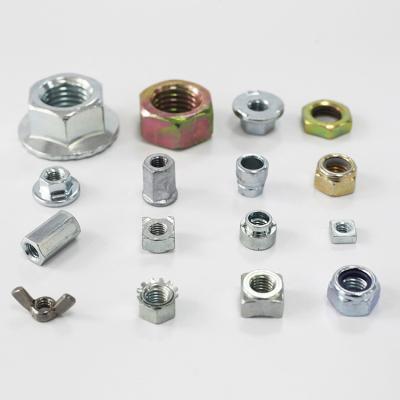 China Automotive Industry Multisize Special Nuts Wing 1/2-20 Nylock Stainless Steel High Quality Nylon Nut for sale