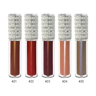 China OEM Logo 31 Colors Lip Gloss Permanent Waterproof Vegan Waterproof Long Lasting Cruelty Free Lip Gloss for sale