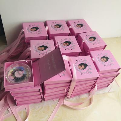 China Nicetime super flexible lashes false eyelashes full strip type and fur material customized 3d mink lashes for sale