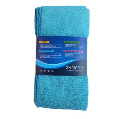 China Coustom QUICK DRY 12 Pieces Care Products for Household Microfiber Cleaning Cloth Polishing Towel for sale