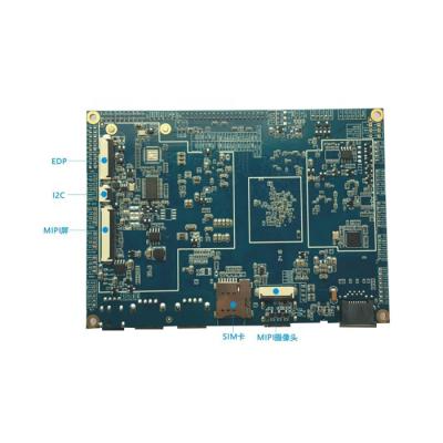 China Desktop stock cheap price RK 3288 PCBA included development motherboard Android board layout and fabrication for sale