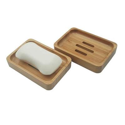 China Natural Bamboo Soap Dish/Sustainable Eco Friendly Soap Dish Box for sale