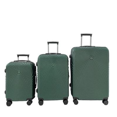 China PopularFashionable ABS trolley travel bags luggage set suitcase on wheels 20 inch 24 inch28 inch trolley luggage suitcase sets for sale