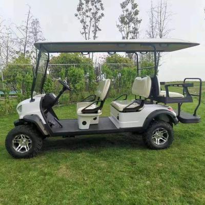 China Battery Operated Electric Golf Buggy 205/50-10 (6 Seats WH2040KSZ-4+2 China Factory New Tire Golf Carts Custom Club Car Dia 460mm) for sale