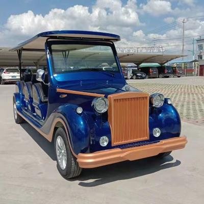 China 12seats Coach FY-GD-12 A-B Electric Classic Sightseeing Vintage Tourist Car With CE Certificate 205/50-10 (Tire Diameter 460mm) for sale