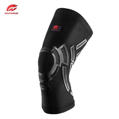 China Best Selling Amazon Elasticity Knee Brace High Compression Adjustable Breathable Warm Elastic Knee Sleeve For Men And Women Knee Support for sale