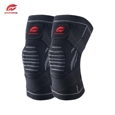 China Best Selling Amazon Elasticity Knee Brace High Compression Adjustable Breathable Warm Elastic Knee Sleeve For Men And Women Knee Support for sale