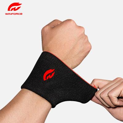 China Adjustable Elasticity Breathable Fitness Munequeras Gym Wrist Support Brace Weightlifting Wrist Wraps Wrist Pain Winforce Wrist Protector Relief for sale