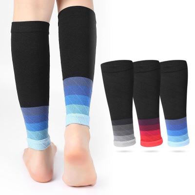 China Breathable Professional football leg protectors, sock sleeves, men's long tube anti friction protection, calf socks, sports for sale