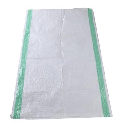 China Recyclable Packing Bag White Color Good Quality Customized PP Woven Bag For Grain, Flour, Wheat, Rice, Corn for sale