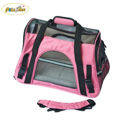 China Fashion Little Pet Carry Bag Cute Folding Approved Breathable Pet Dog Cat Travel Carrier for sale