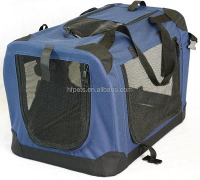 China Deluxe Outdoor Portable Soft Pet Carrier or Crate for sale