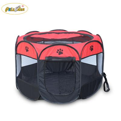 中国 Wholesale High Quality Oxford Fabric Pet Playpen 8 Panels For Dog 販売のため