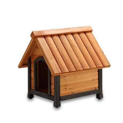 中国 Professional Outdoor Dog Cage Wooden Dog Kennel Cage With Dark Frame 販売のため