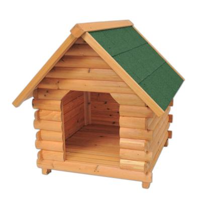 中国 Quality Assured Original Color Real Solid Waterproof Wooden Dog House 販売のため