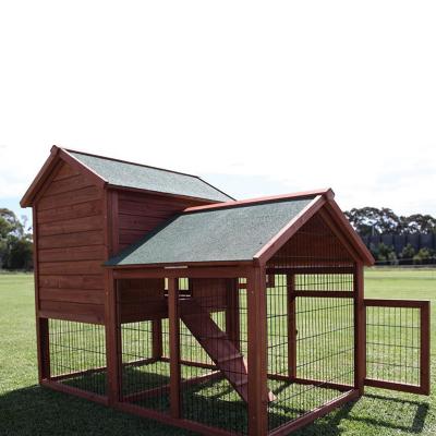 China In Stocked Large Outdoor Chicken Cage Hutch Indoor Cheap Wooden Chicken Coop for sale