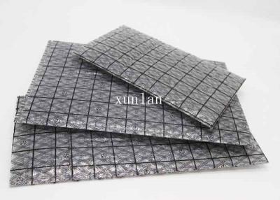 China Flat Open Black Conductive Grid Bag 6 * 9 Inch For Packaging Mother Boards for sale