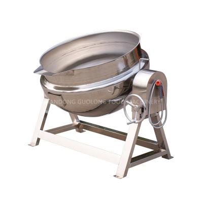 China Energy Saving Best Selling Stainless Steel Steam Tank Jacketed Cooking Kettle For Cheese for sale