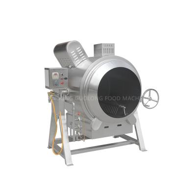 China Big Energy Capacity Saving High Efficiency Automatic Rotating Wok Stir Fry Machine for sale