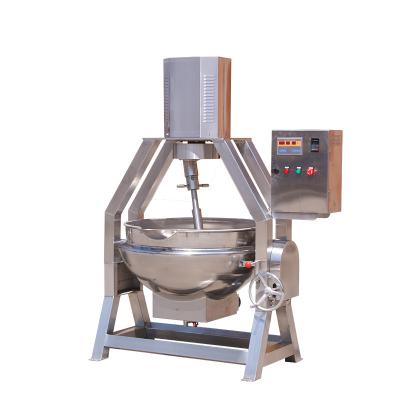 China Automatic Industrial Vegetable Processing Plant High Performance Food Processing Machinery Tilting Lined Kettle Cooking Machine for sale