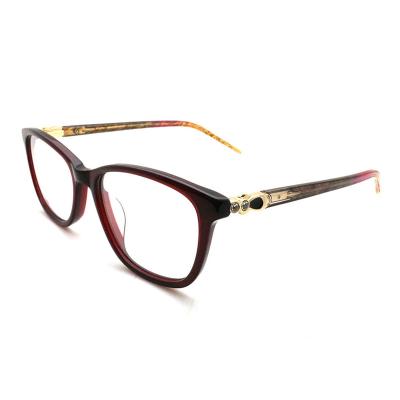 China Women Factory Direct Sale Optical Frames Italy Japanese Handmade Mazzucchelli Acetate for sale