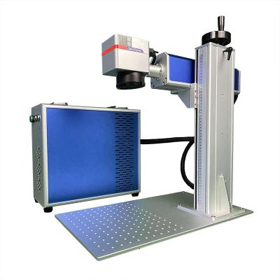 China Portable Laser Engraving Machine Water Cooled Max Fiber Optic Laser Marking Machine for sale