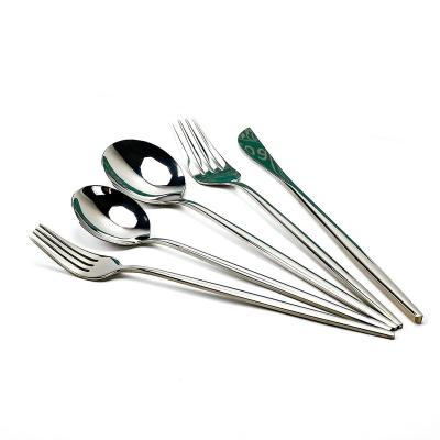 China 20 Rust Proof Stainless Steel Cutlery Set Silverware Set Mirror Polish Portuguese Rust Proof Royal Wedding for sale