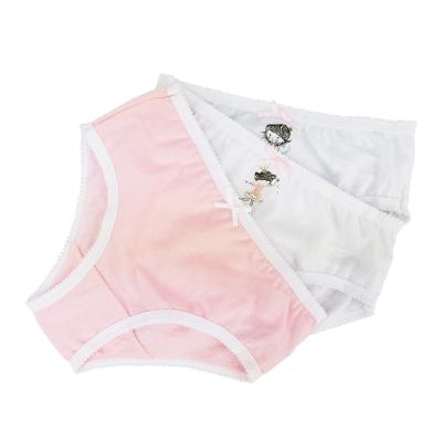 China Girls QUICK DRY Pants Sets Wholesale 100% Cotton Summer Kids Briefs Sets Teen Underwear for sale