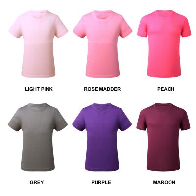 China Anti-wrinkle Multi-colors T-shirt Women Custom Logo Short T-shirts Custom Printing Woman for sale