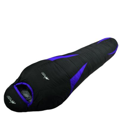 China Anti Splashing Factory Price Backpacking Hiking Warm Comfortable Down Sleeping Bag For Outdoor for sale