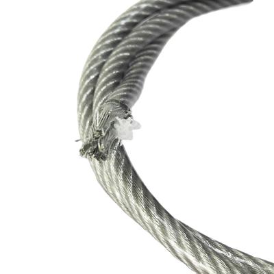 China Structural Steel Wire Rope 10-50mm Port And Turn Crane Steel Wire Rope for sale