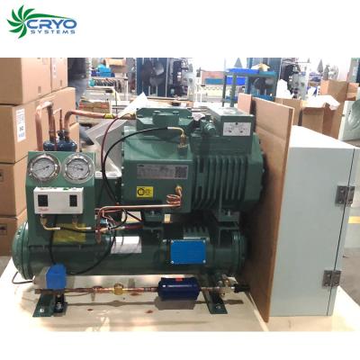 China Hotels Outdoor Refrigeration Unit 3 Ton r22 Condensing Unit Air Cooled Condensing Unit 200 Kw for sale