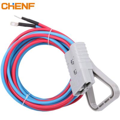 China CHENF PT4444 Automotive Electrical Cable Connector 50A 2 PIN Customizable 8AWG Wire Connector With Handel for sale