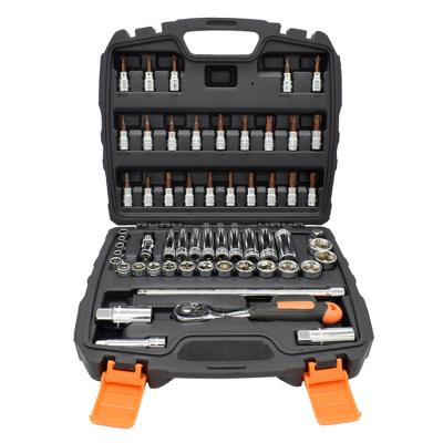 China EVERPOWER Tools New Product Car Repair Repair Tools Home Tools Tool Kit For Wholesales 58PC 3/8