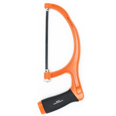 China New Arrival Competitive High Tension Mini Hacksaw 269mm Garden Hacksaw Orange and Black Hacksaws FIXED Industrial BLADE 18 Color Box 156306 for sale