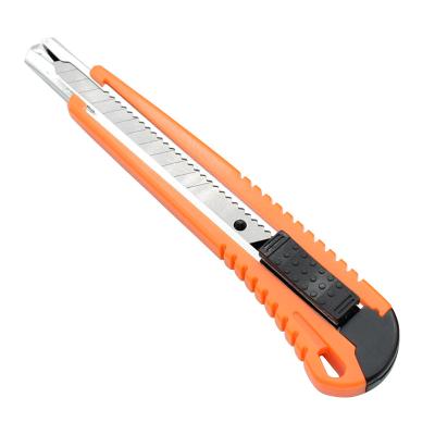 China Cuter Open Extendable Multi-Function Manual Service Box Utility Knife Workplace Safety Cutter Slide Tool Knife for sale