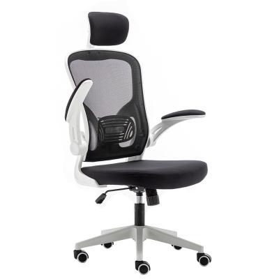 China Swivel (Height)Adjustable Mesh Office Chair With Headrest Office Chair Mesh Chair for sale