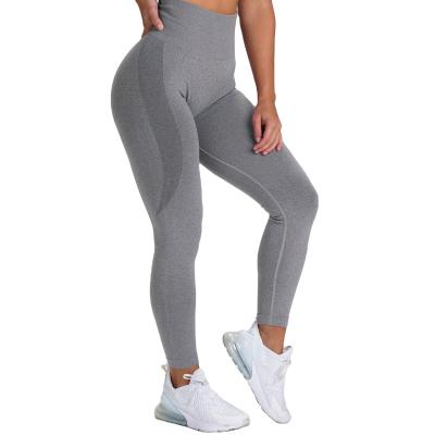 China Wholesale Custom Made Compression High Waisted Sale Yoga Pants Seamless Breathable Soft Elastic Warm Gym Clothing for sale