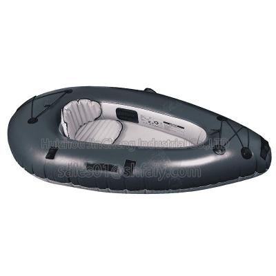 China Outdoor Inflatable Boat Foldable Kayak OEM/ODM 1Person Inflatable Game Fishing Kayak, Foldable and Outdoor Water Sports for sale