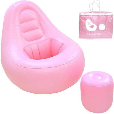 China Inflatable Recliner With Holes Custom Chair Sofa Inflatable Bean Bag Chair With Holes Inflatable Recliner Furniture Sitting On Boots Avocado Floating Shape (lig for sale