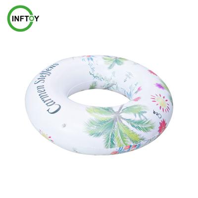 China Beautifully Patterned Outdoor Adult White Beach Swimming Circle 0006 for sale