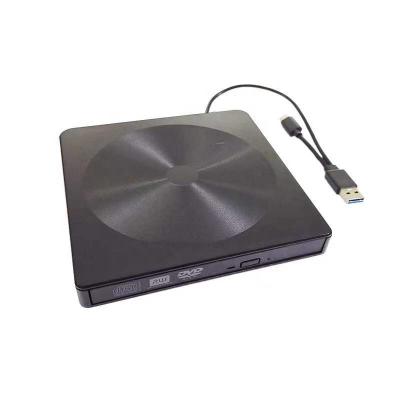 China External External Slot DVD-RW CD-RW Burner USB 3.0TypeC  Portable External DVD CD Drive  Writer for Laptop for sale